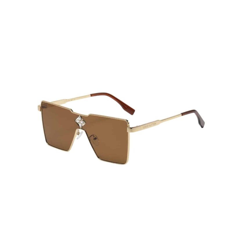 LOUIS VUITTON CYCLONE METAL SUNGLASSES GOLD