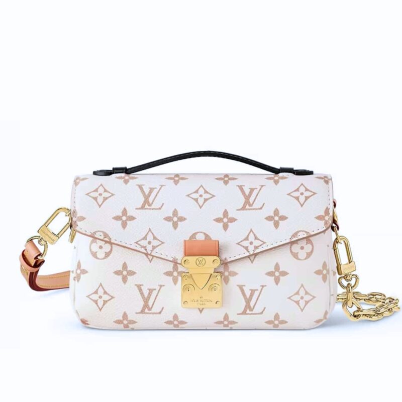 LOUIS VUITTON POCHETTE MÉTIS EAST WEST MONOGRAM CANVAS 21CM M46914