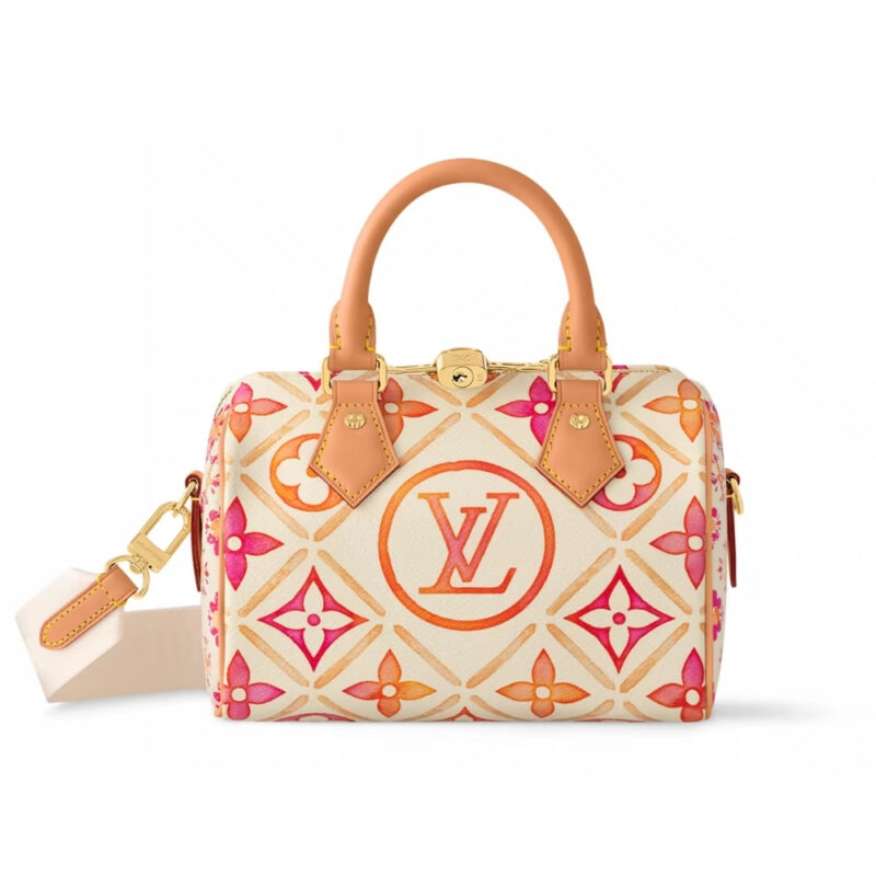 LOUIS VUITTON SPEEDY BANDOULIÈRE 25 OTHER MONOGRAM CANVAS CORAL 25CM M11209