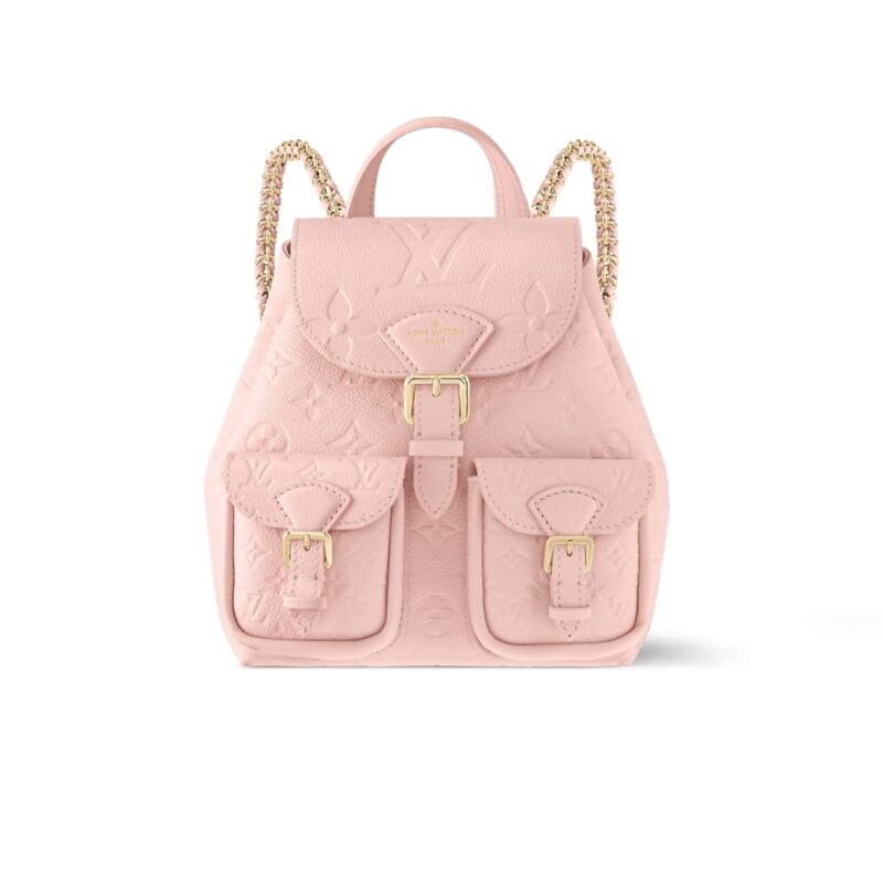 LOUIS VUITTON BACKUP BACKPACK PINK 20CM M47074