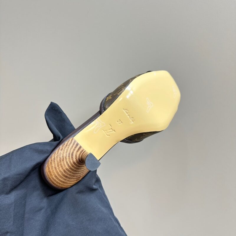 Alternative view of LOUIS VUITTON KITTEN MULE MONOGRAM CANVAS