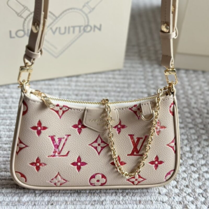 Alternative view of LOUIS VUITTON EASY POUCH ON STRAP SUNRISE AQUARELLE 21CM M83448