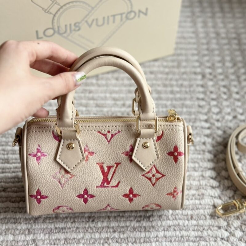 Alternative view of LOUIS VUITTON NANO SPEEDY BAG SUNRISE AQUARELLE 16CM M83452