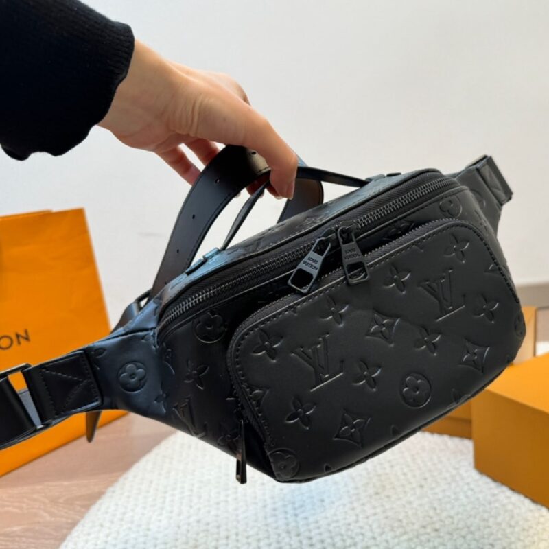 Alternative view of LOUIS VUITTON RUSH BUMBAG MONOGRAM SHADOW BLACK 30CM M47058