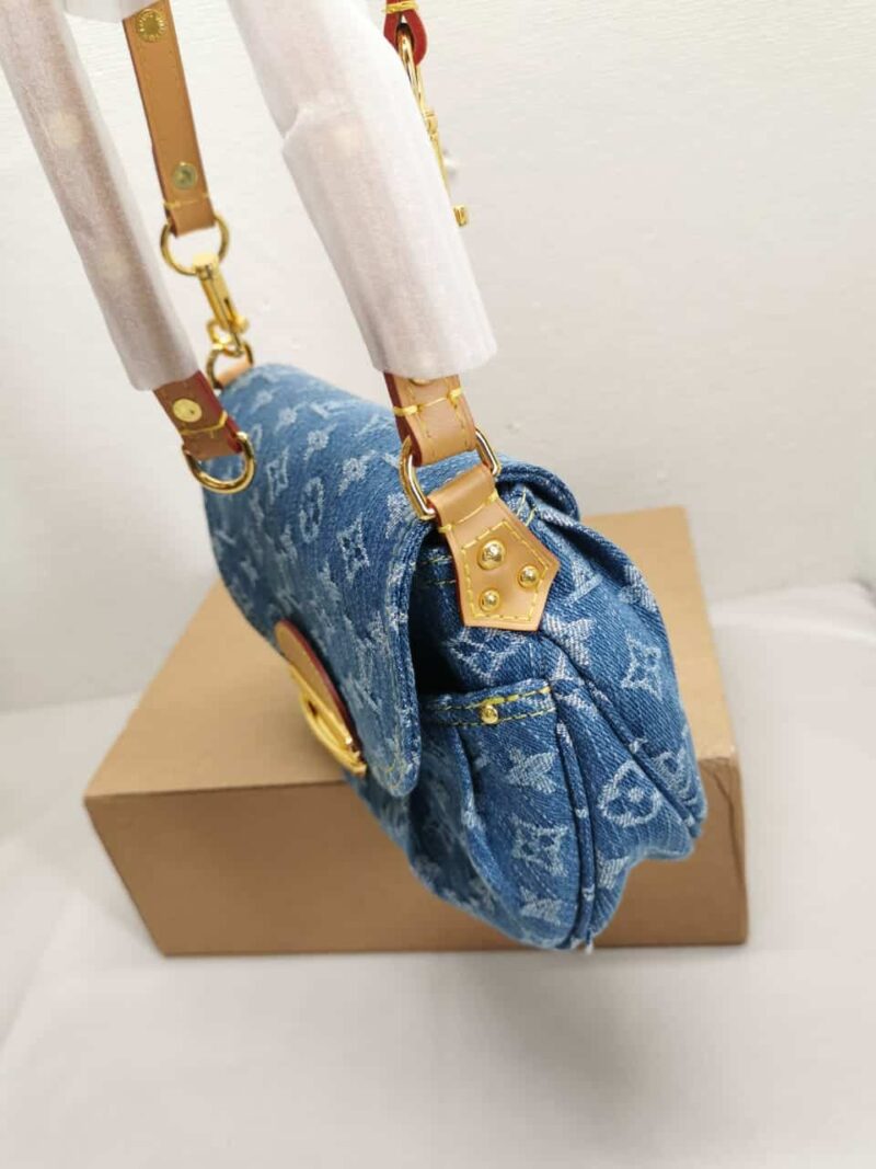 Alternative view of LOUIS VUITTON SUNSET MONOGRAM DENIM BLUE 26CM M46829
