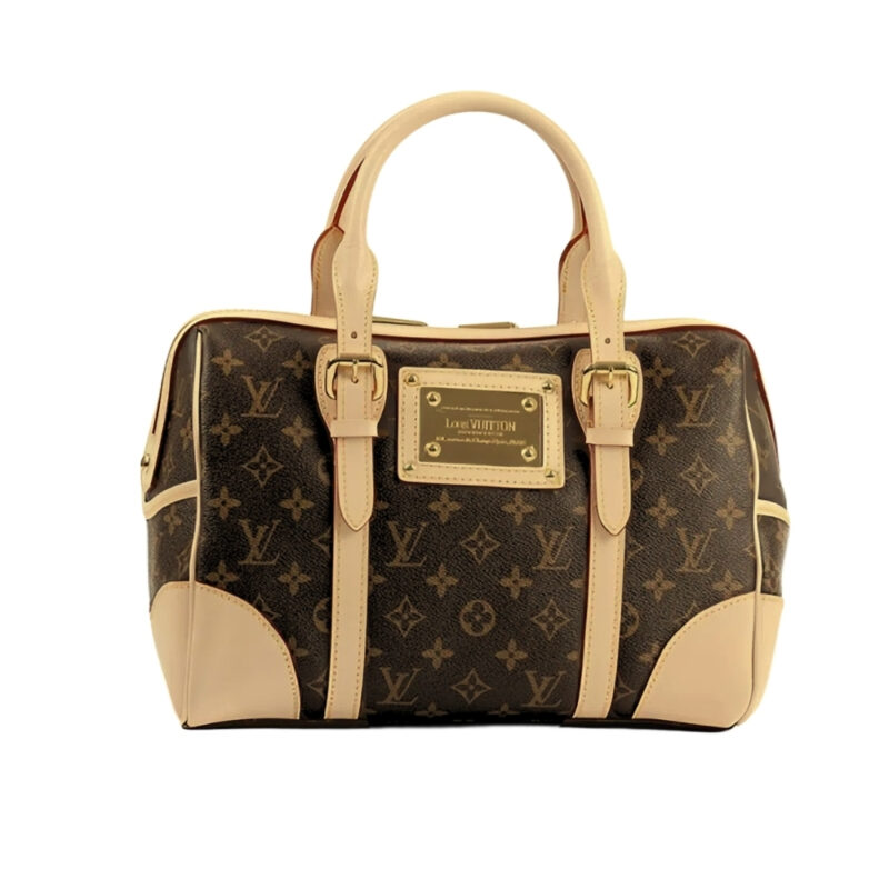 LOUIS VUITTON BERKELEY MONOGRAM CANVAS BROWN 32CM M50208