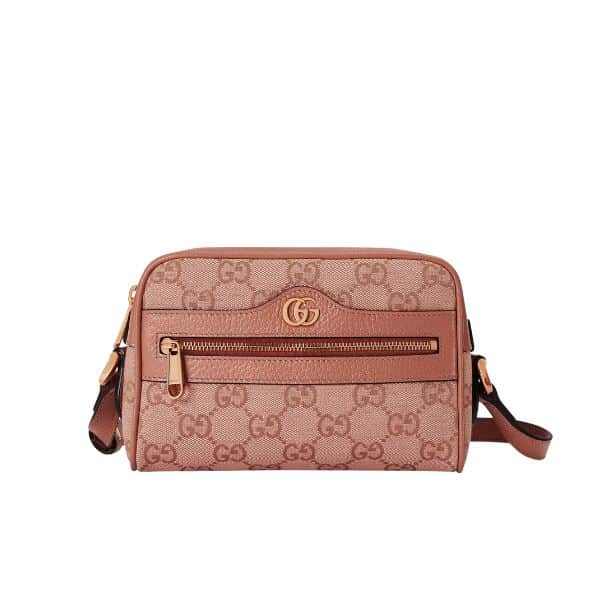 GUCCI OPHIDIA GG MINI BAG PINK 18CM ‎574493 FACC7 5748