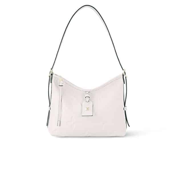 LOUIS VUITTON CARRYALL PM WHITE 30CM