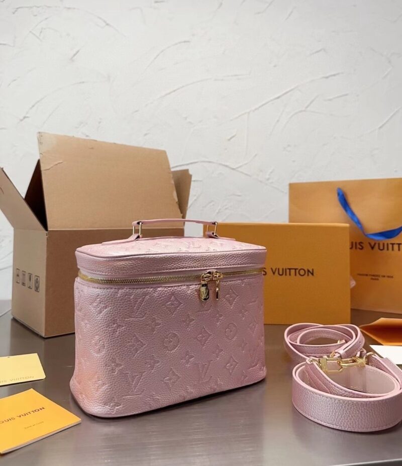 Alternative view of LOUIS VUITTON NICE BB TOILETRY POUCH PINK 24CM