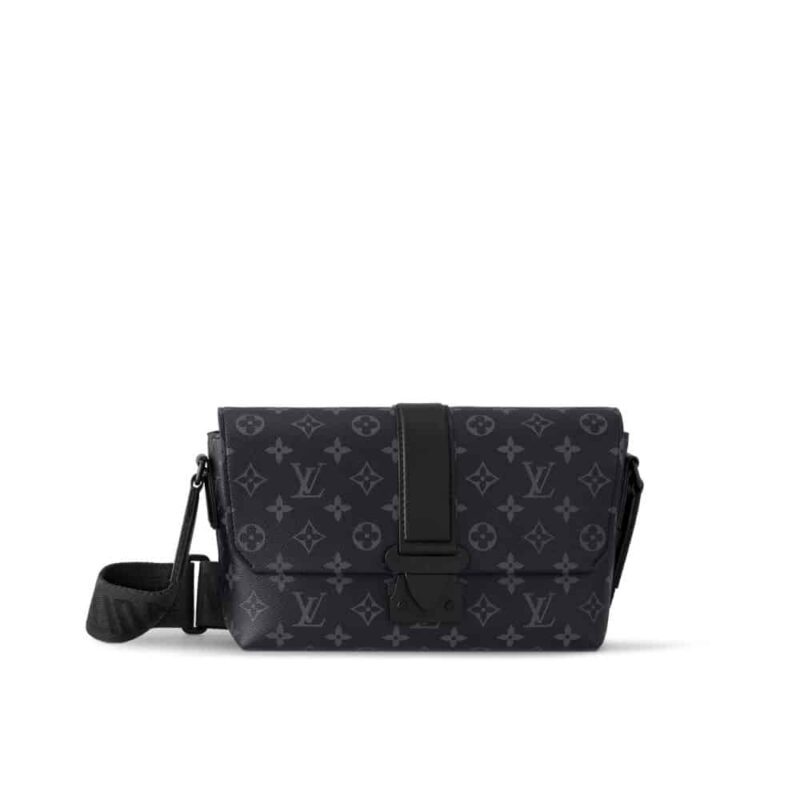 LOUIS VUITTON S CAPE MESSENGER BLACK 28CM M46794