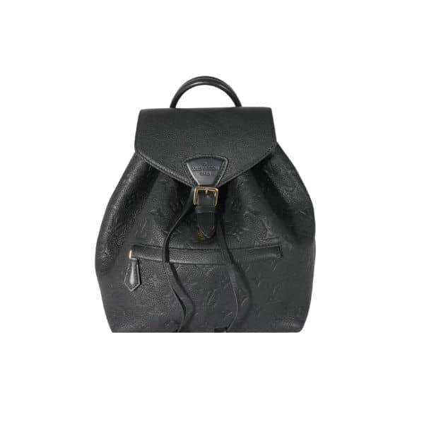 LOUIS VUITTON MONTSOURIS BACKPACK EMPREINTE BLACK 32CM