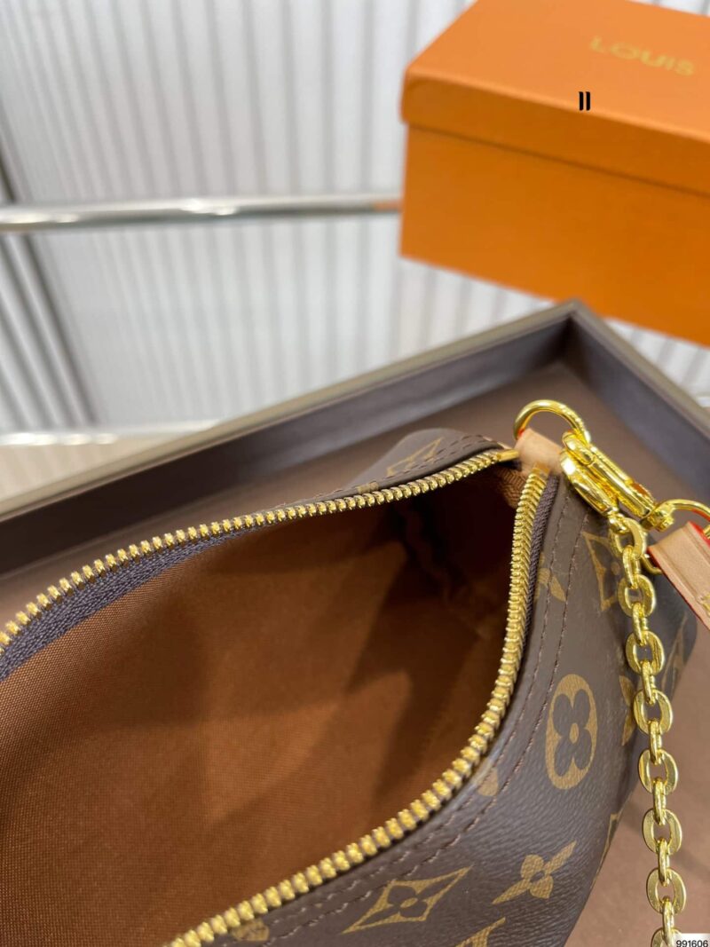 Alternative view of LOUIS VUITTON MONOGRAM POCHETTE PAPILLON POUCH BROWN 20CM