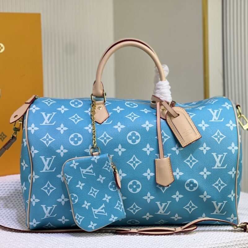 Alternative view of LOUIS VUITTON SPEEDY P9 BANDOULIÈRE 40 BLUE 40CM M11564
