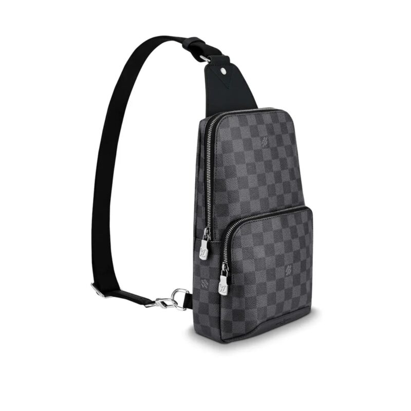 LOUIS VUITTON AVENUE SLINGBAG DAMIER BLACK 31CM N41719