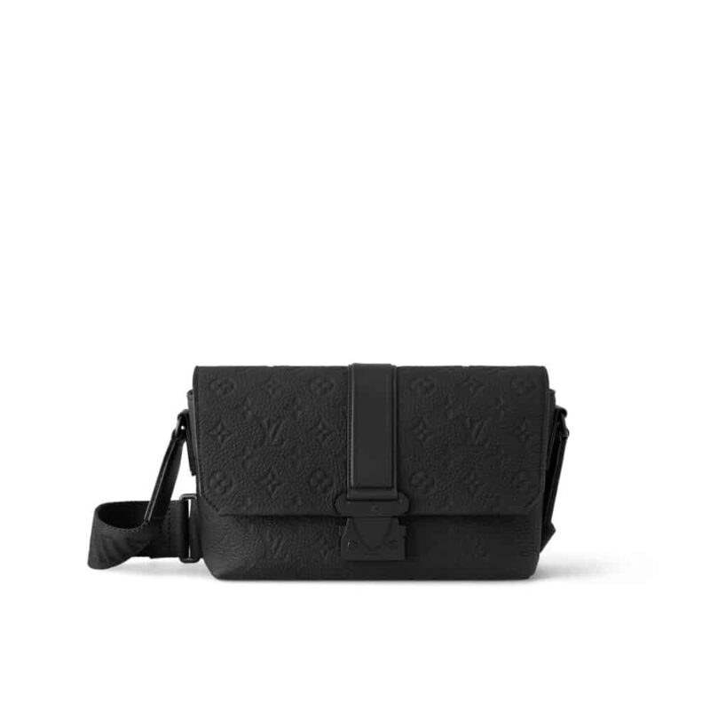 LOUIS VUITTON S CAPE MESSENGER BLACK 28CM M23741