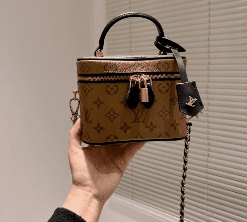 Alternative view of LOUIS VUITTON MONOGRAM VANITY PM BROWN 19CM M45165