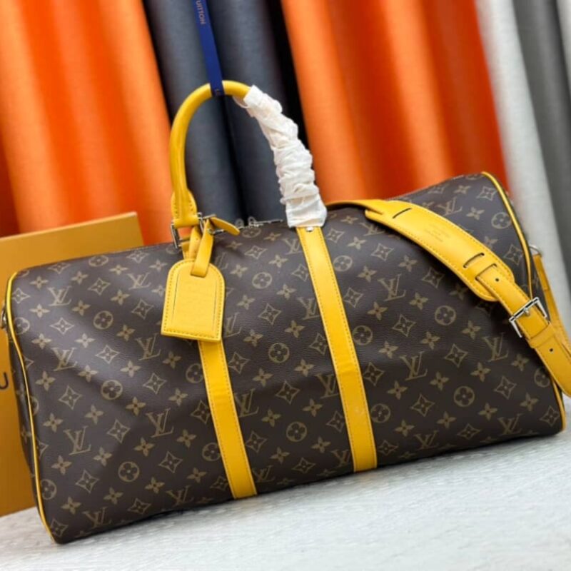 Alternative view of Louis Vuitton Keepall Bandoulière 50 Yellow 50Cm M46771