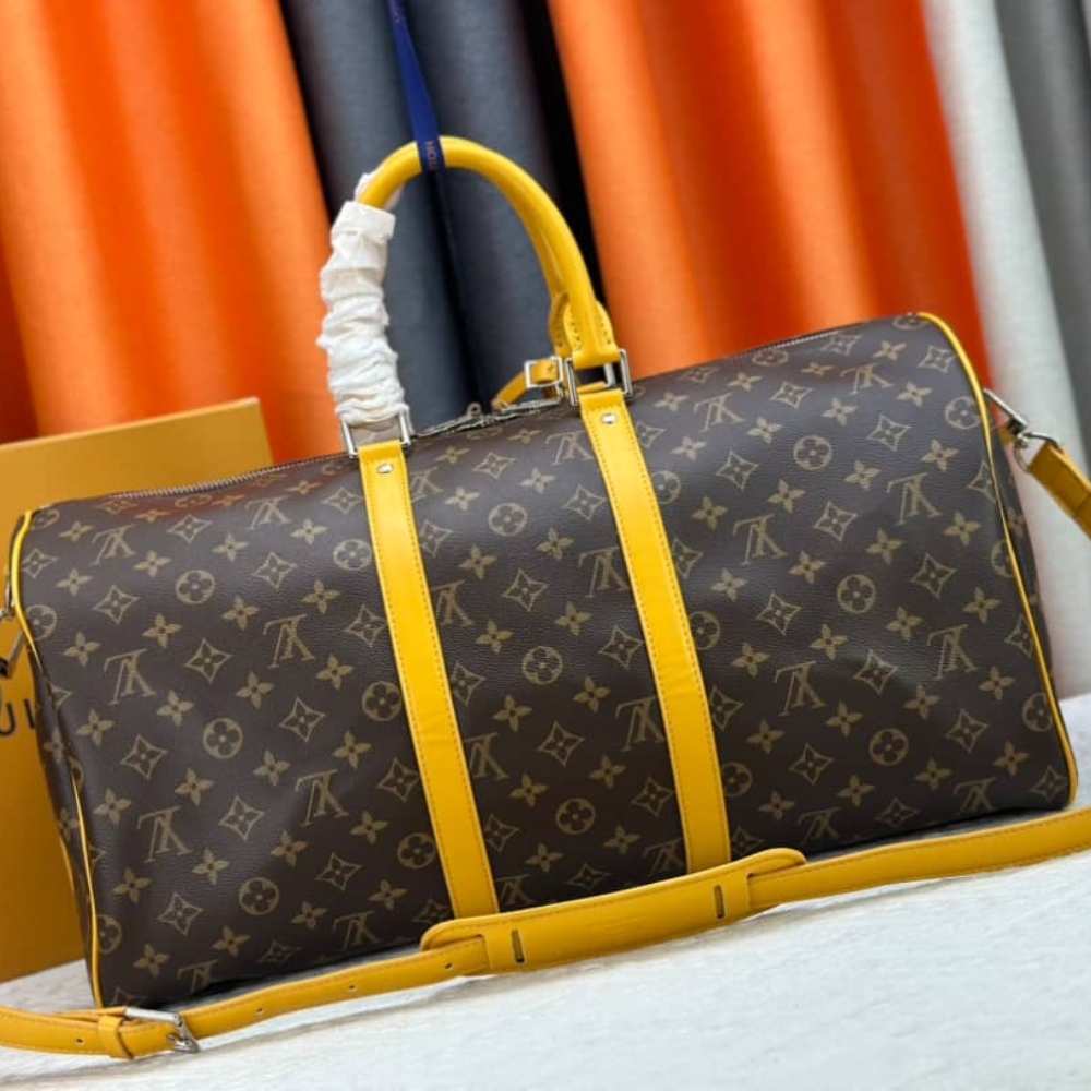 Louis Vuitton Keepall Bandoulière 50 Yellow 50Cm M46771 - Image 5