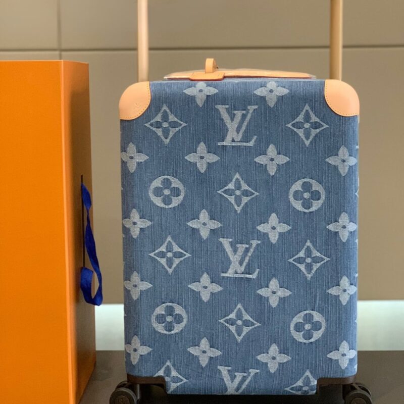 Alternative view of Louis Vuitton Horizon 55 Suitcase Monogram Cotton Canvas Denim Blue 55Cm M24314