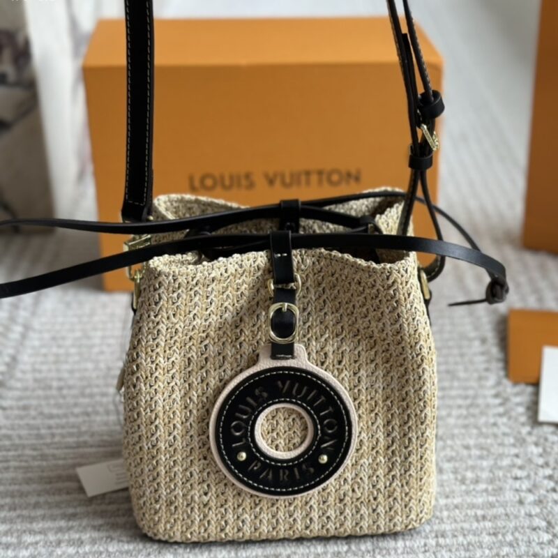 Alternative view of LOUIS VUITTON NOÉ PURSE BLACK 18CM