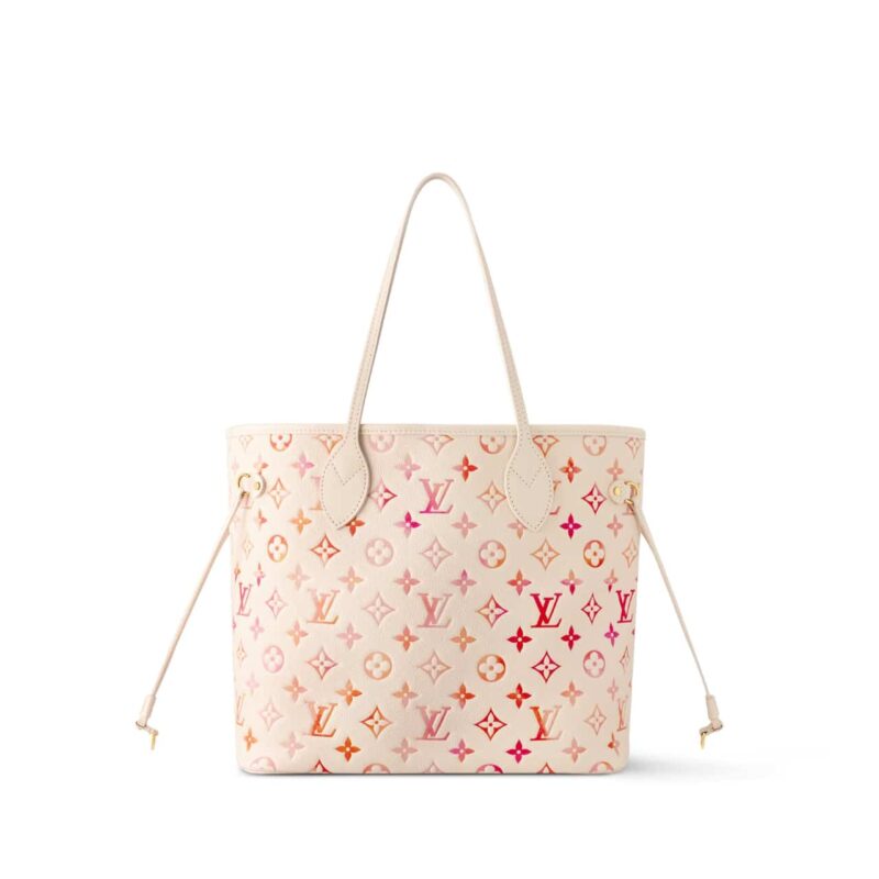 LOUIS VUITTON NEVERFULL MM SUNRISE AQUARELLE 32CM M47080