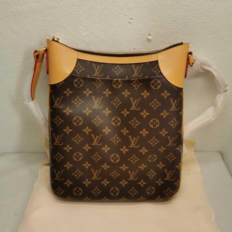 Alternative view of LOUIS VUITTON ODEON PM BAG MONOGRAM CANVAS BROWN 29CM
