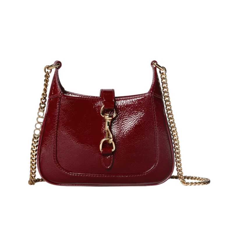GUCCI JACKIE NOTTE MINI BAG ROSSO ANCORA RED 19CM 782889 0P50G 6207