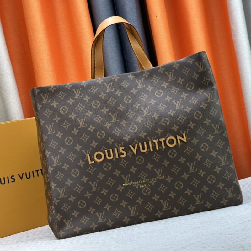 Alternative view of LOUIS VUITTON SHOPPER TOTE MM MONOGRAM BROWN 40CM
