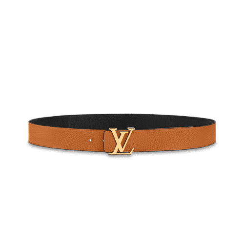 LOUIS VUITTON LV INITIALS REVERSIBLE BELT BROWN 40MM
