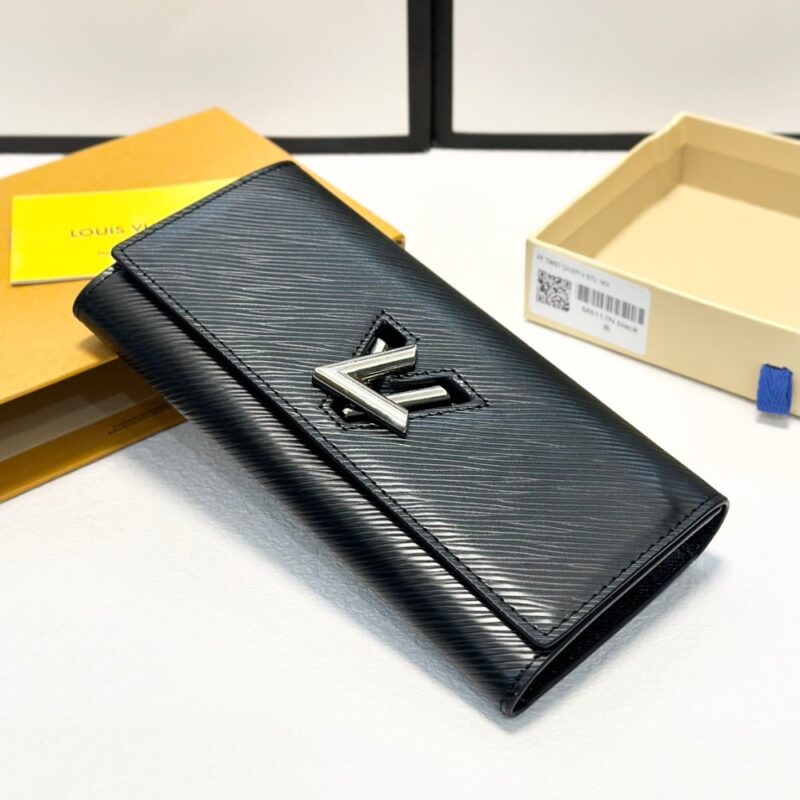 Alternative view of LOUIS VUITTON TWIST WALLET LEATHER BLACK 19CM M68309