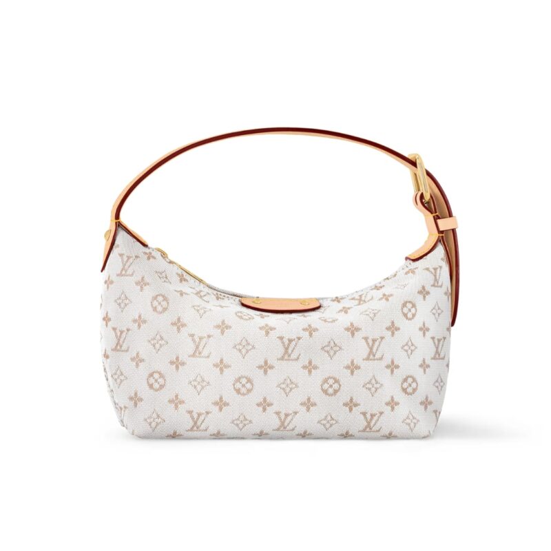 LOUIS VUITTON HILLS POCHETTE BAG MONOGRAM IN MASTIC BROWN 19CM M12433