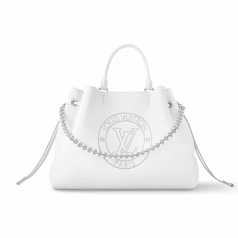 LOUIS VUITTON BELLA TOTE BAG MAHINA PERFORATED 32CM M11733