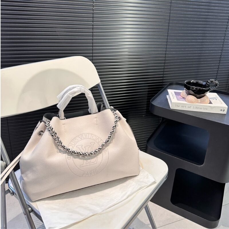 Alternative view of LOUIS VUITTON BELLA TOTE BAG MAHINA PERFORATED 32CM M11733