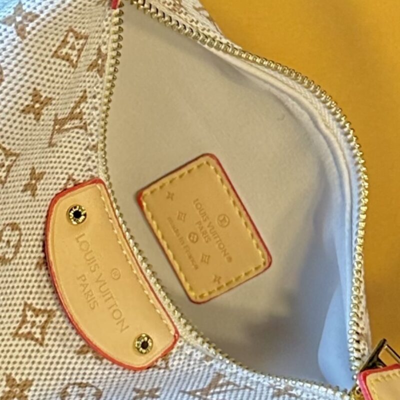 Alternative view of LOUIS VUITTON HILLS POCHETTE BAG MONOGRAM IN MASTIC BROWN 19CM M12433