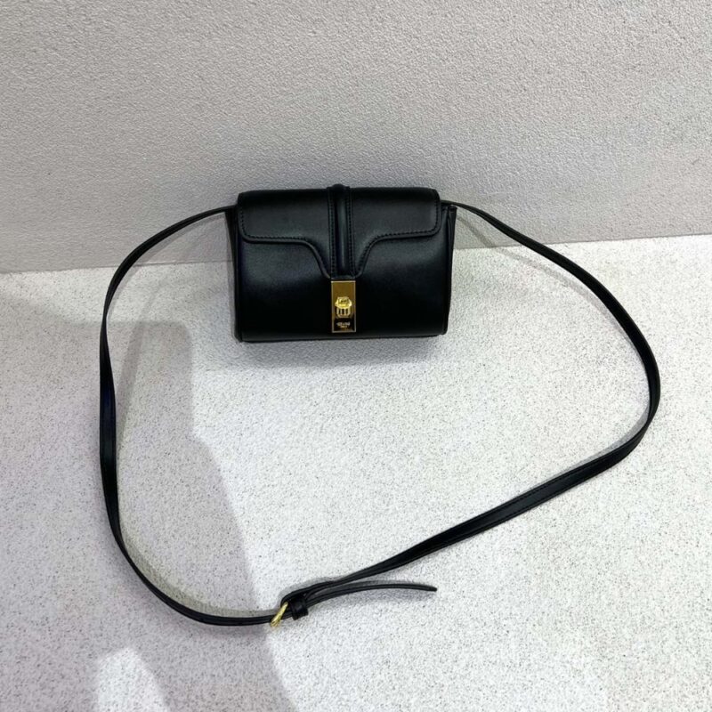 Alternative view of CELINE WOMEN SOFT IN SMOOTH BLACK 18CM