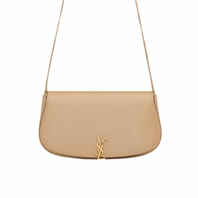 SAINT LAURENT MINI VOLTAIRE IN BOX DARK TOFFEE 17CM 7796420SX0W2646