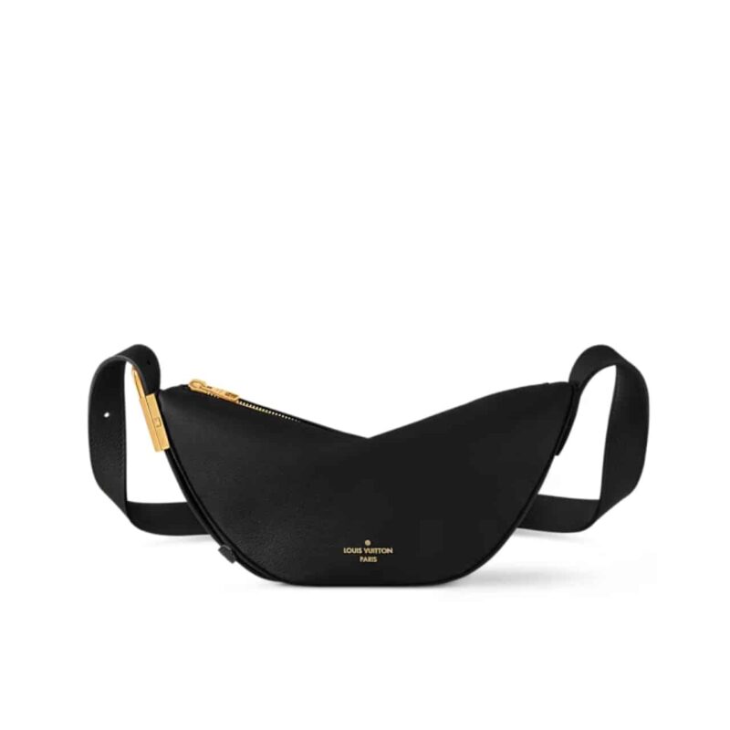 LOUIS VUITTON LOW KEY BUMBAG BLACK 28CM M11429