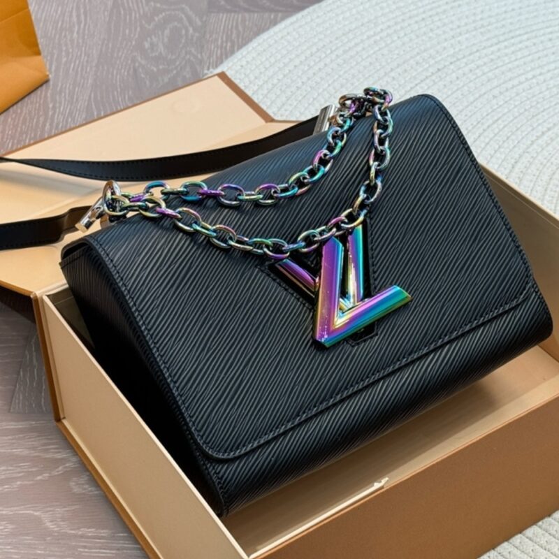 Alternative view of LOUIS VUITTON TWIST CROSSBODY BAGS BLACK RAINBOW 23CM