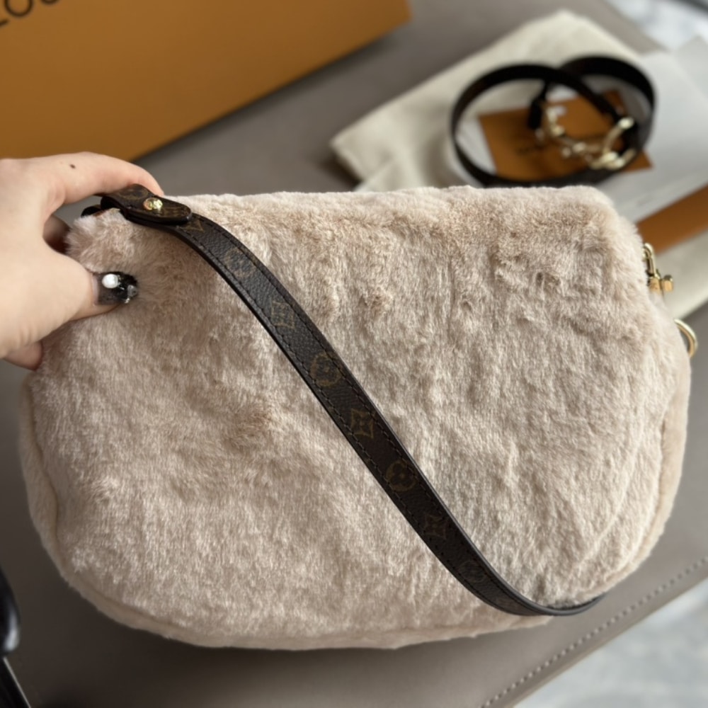 LOUIS VUITTON BAG SKI COZYGRAM SUNSET BAG CREAM 27CM M12097 - Image 5