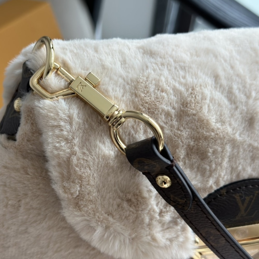 LOUIS VUITTON BAG SKI COZYGRAM SUNSET BAG CREAM 27CM M12097 - Image 6