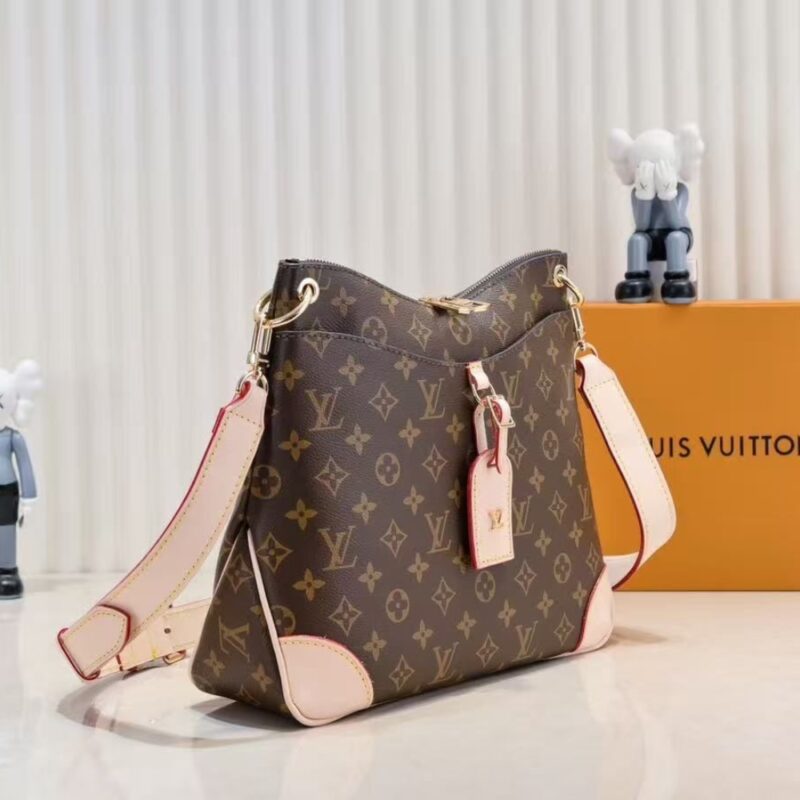 Alternative view of LOUIS VUITTON ODÉON SHOULDER BAG DARK BROWN 26CM