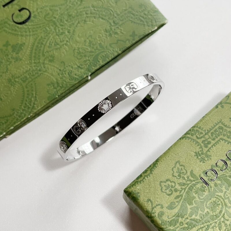 Alternative view of GUCCI GG BRACELET SILVER 6MM