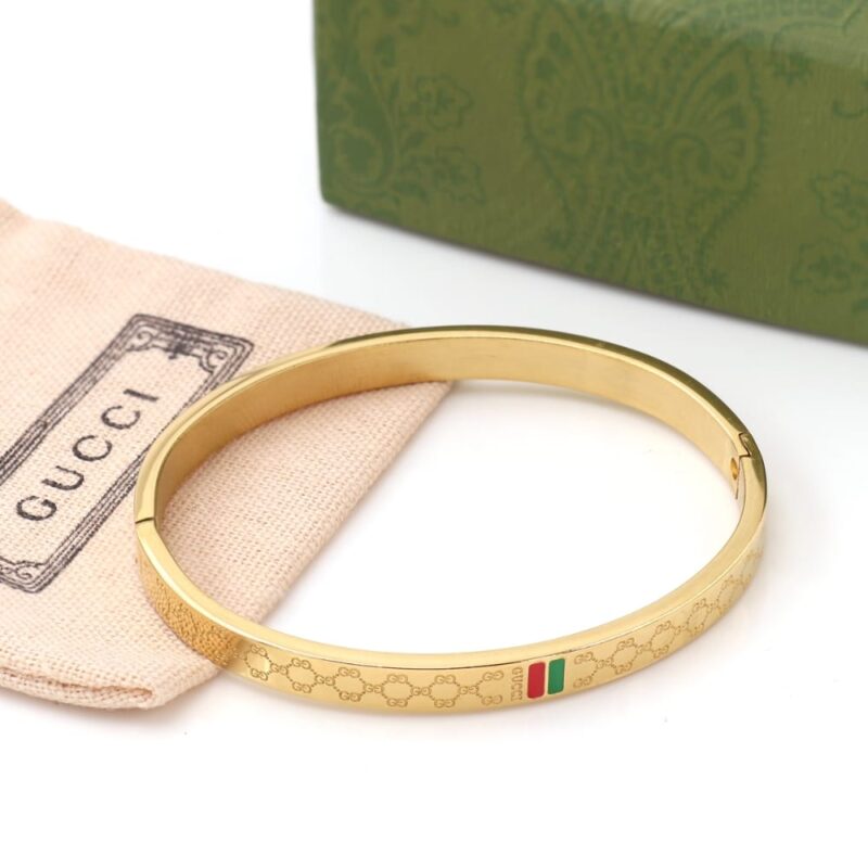 Alternative view of GUCCI CUFF BRACELET GOLD