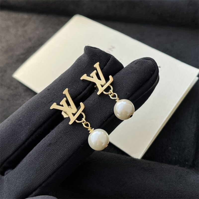 Alternative view of LOUIS VUITTON LV ICONIC LOUISA EARRINGS