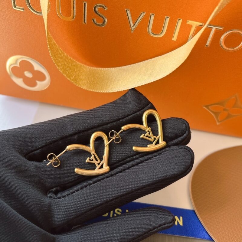Alternative view of LOUIS VUITTON FALL IN LOVE EARRINGS PM M00463