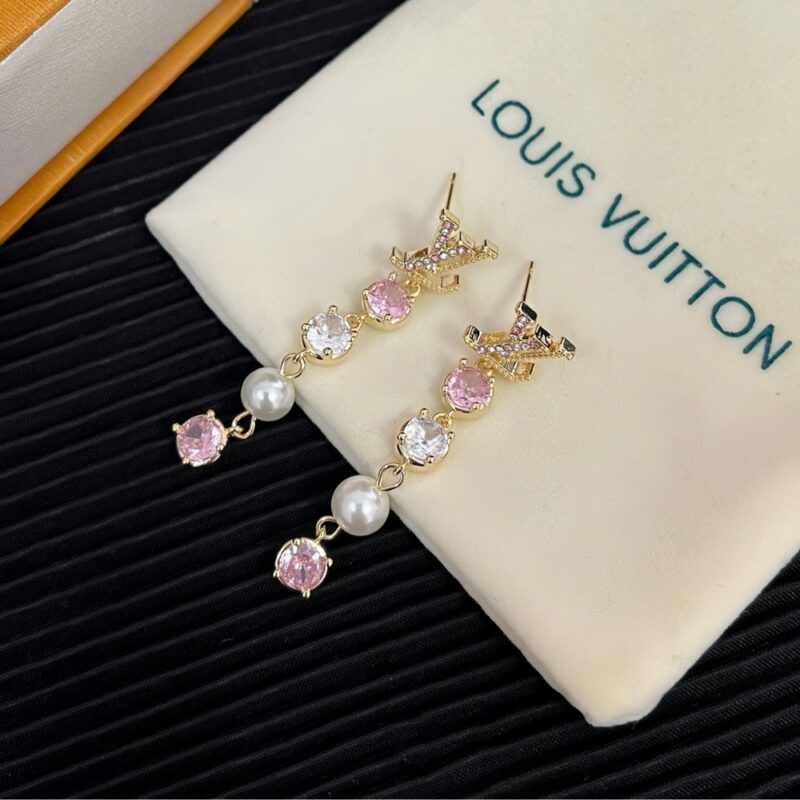 Alternative view of LOUIS VUITTON LV ICONIC TRESOR EARRINGS M01510