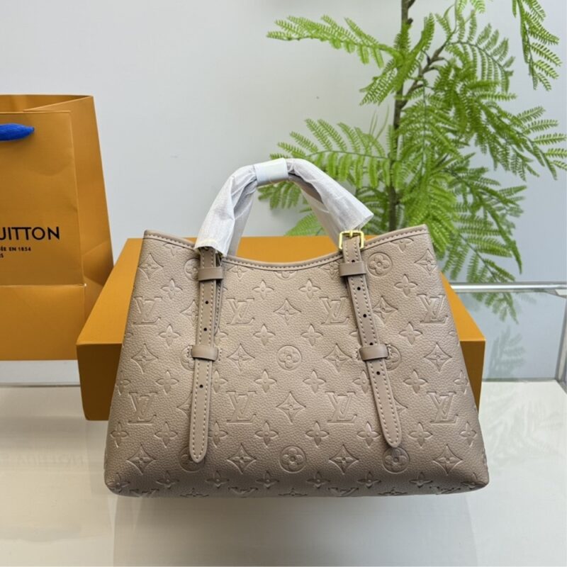 Alternative view of LOUIS VUITTON BABYLONE TOTE PM BAG TOURTERELLE GRAY 30CM M11463