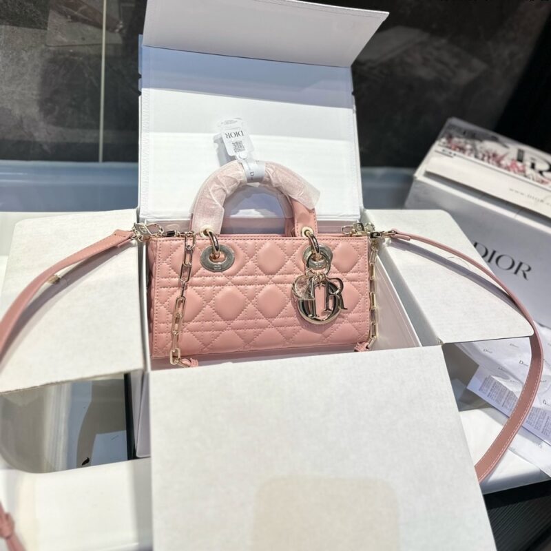 Alternative view of DIOR SMALL LADY D JOY BAG PINK 22CM