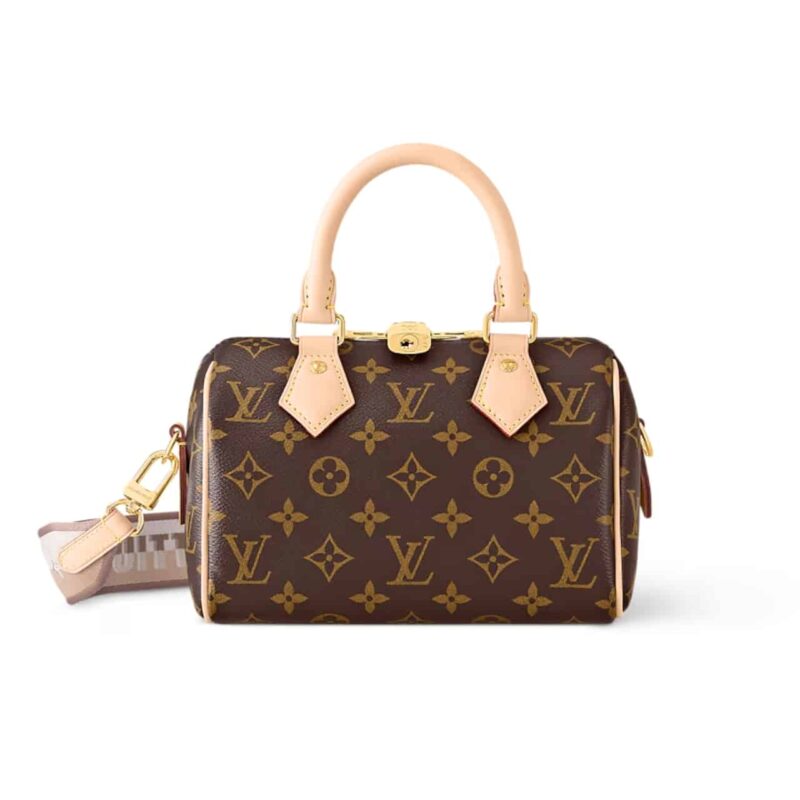 LOUIS VUITTON SPEEDY BANDOULIÈRE 20 BAG PINK 20CM M46222