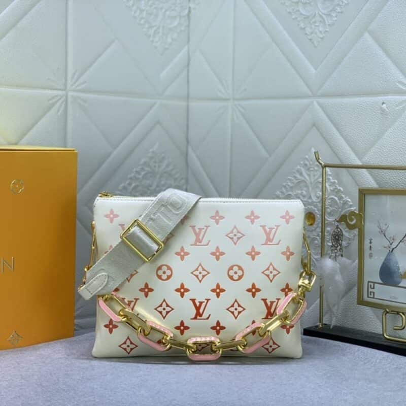Alternative view of LOUIS VUITTON COUSSIN PM BAG MONOGRAM EMPREINTE SUNRISE AQUARELLE 27CM M25110